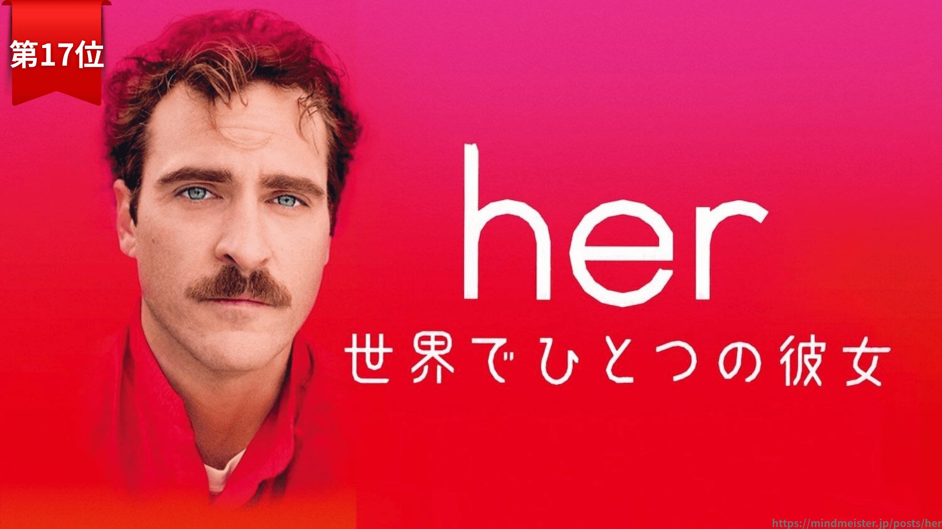 第17位：『Her／世界で一つの彼女』