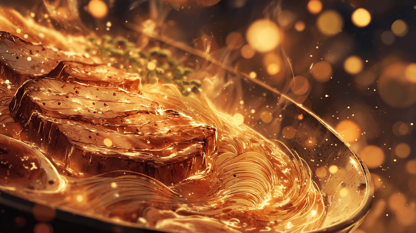 特濃とんこつ炙りチャーシュー麺　背脂多めで