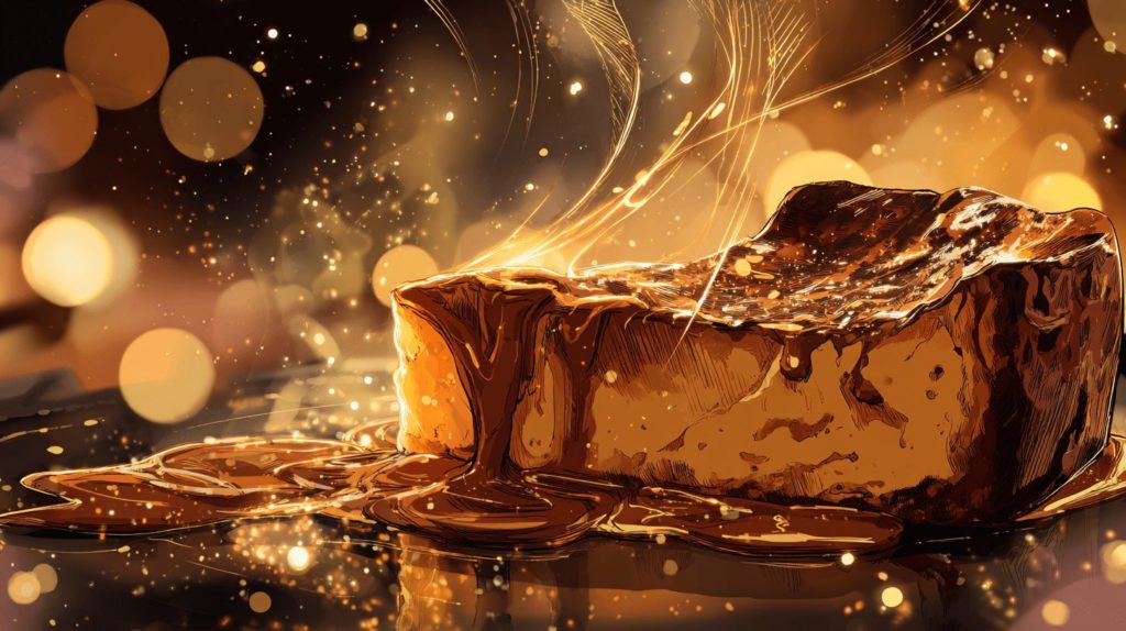 とろける濃厚バスクチーズケーキ