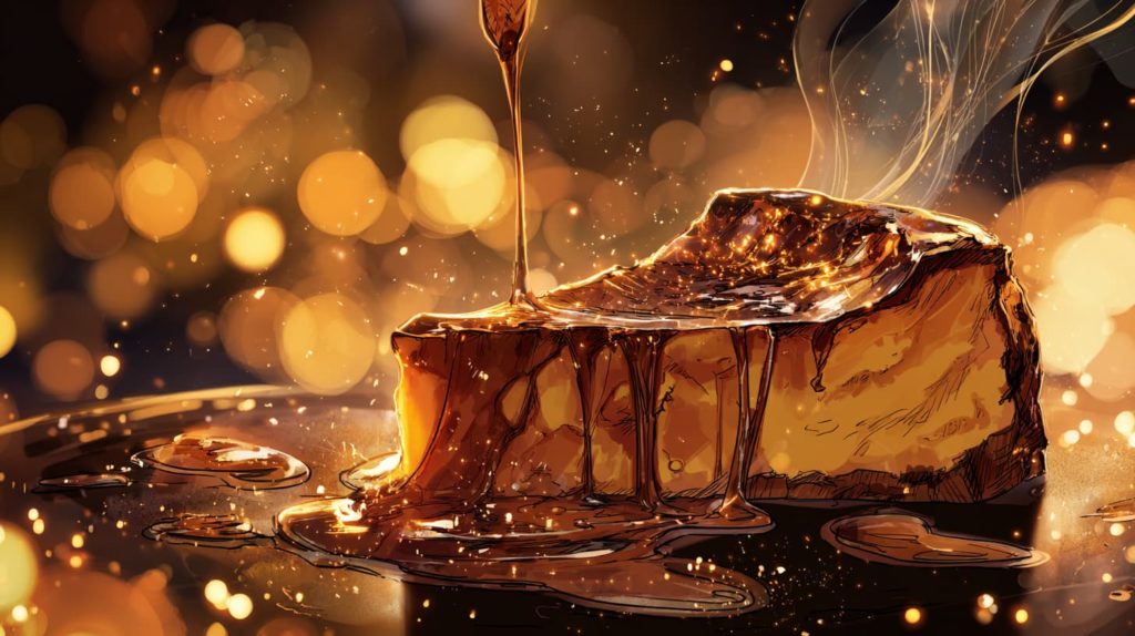 とろける濃厚バスクチーズケーキ