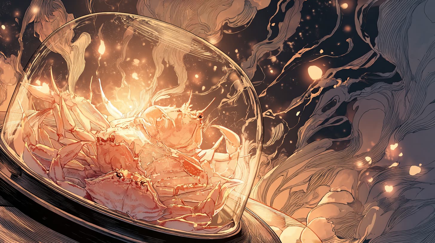 伝説のカニ飯屋さん