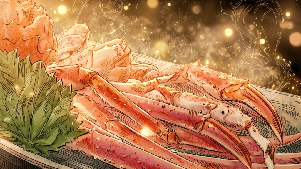 カニのシンプル塩茹で