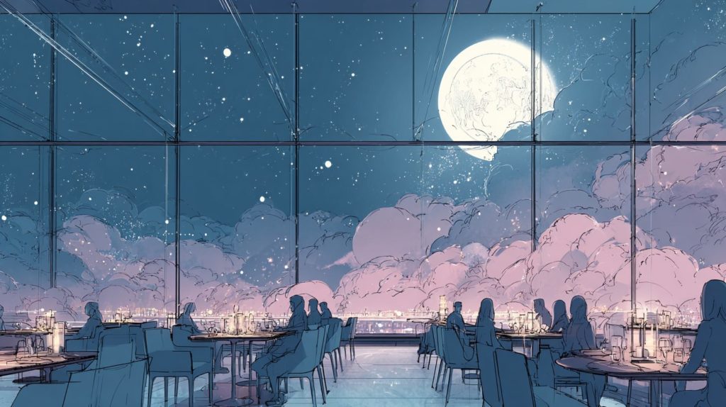 月の下のレストラン｜深夜に見たら終わる飯テロアニメ画像4